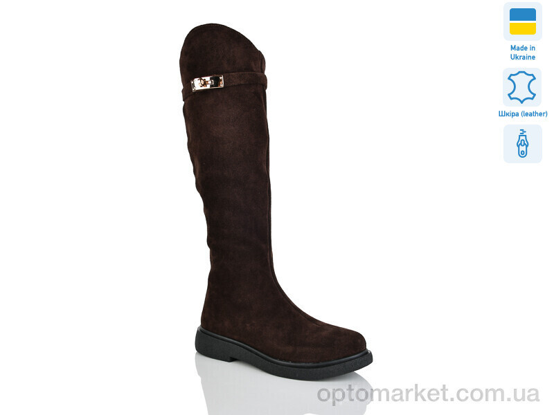 Купить Чоботи жіночі 239 кор.з. єврозима Sali коричневий, фото 2