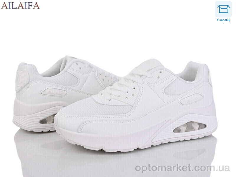 Купить Кросівки жіночі 24-S109-2 Aelida білий, фото 2
