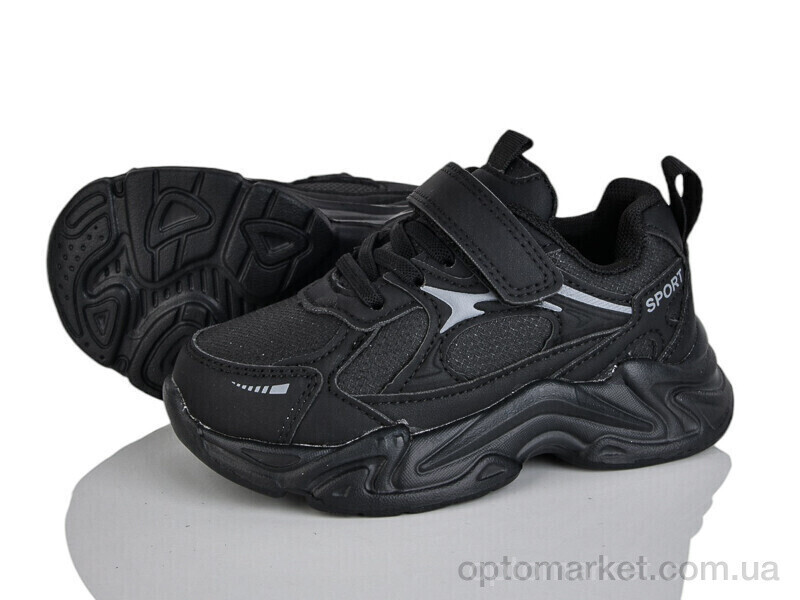 Купить Кросівки дитячі 240-6 Y.Top чорний, фото 2