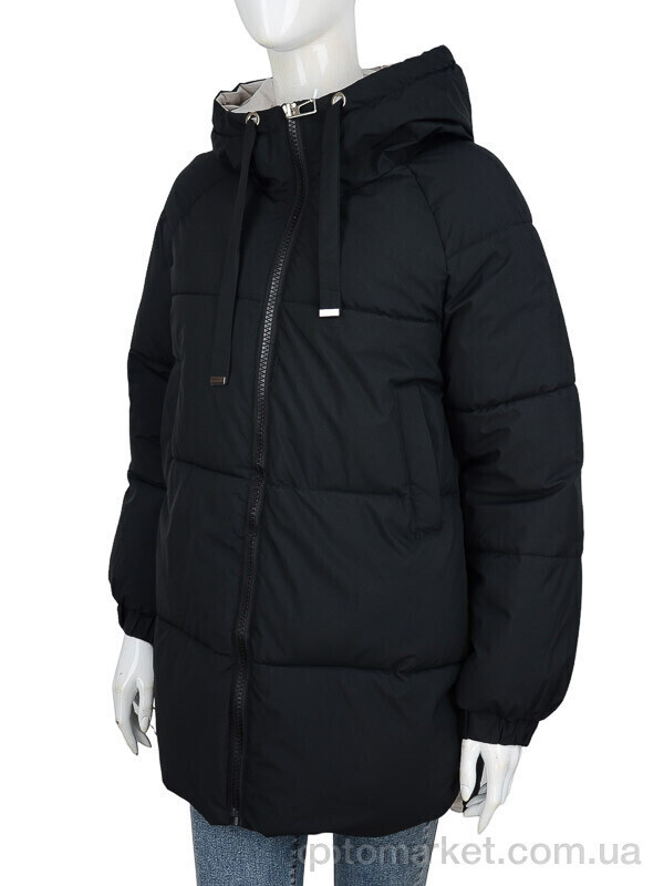 Купить Куртка жіночі 2418 black TurnHug чорний, фото 4