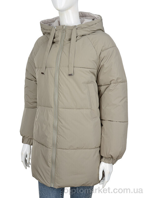 Купить Куртка жіночі 2418 brown TurnHug коричневий, фото 4