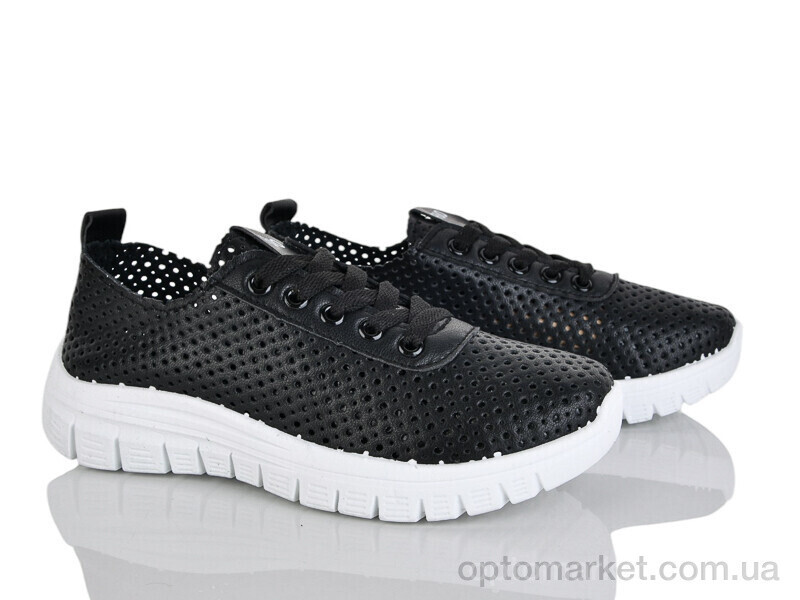 Купить Кросівки жіночі 243-16 Бабочка-Mengfuna-AESD чорний, фото 2