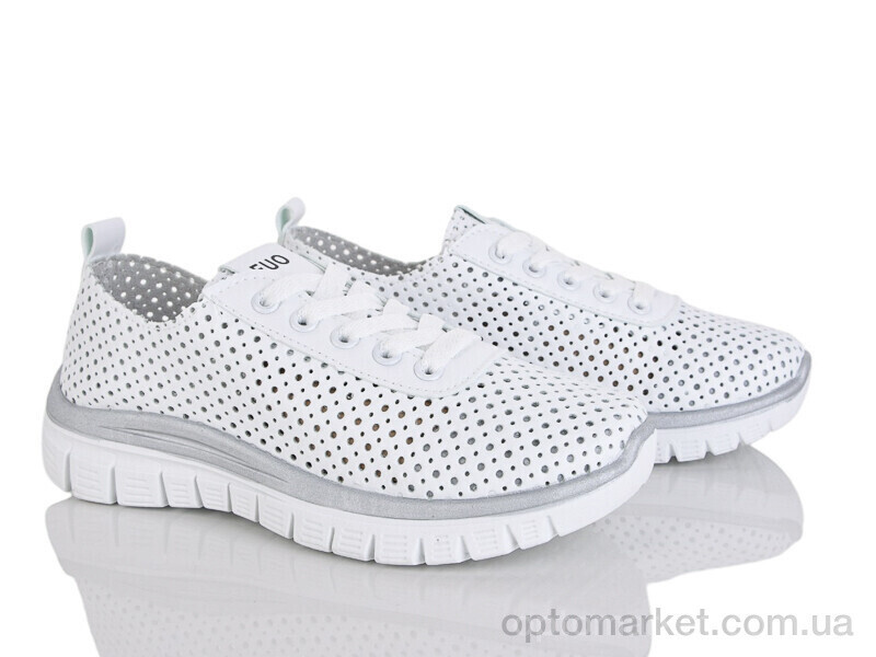 Купить Кросівки жіночі 243-18 Бабочка-Mengfuna-AESD білий, фото 2