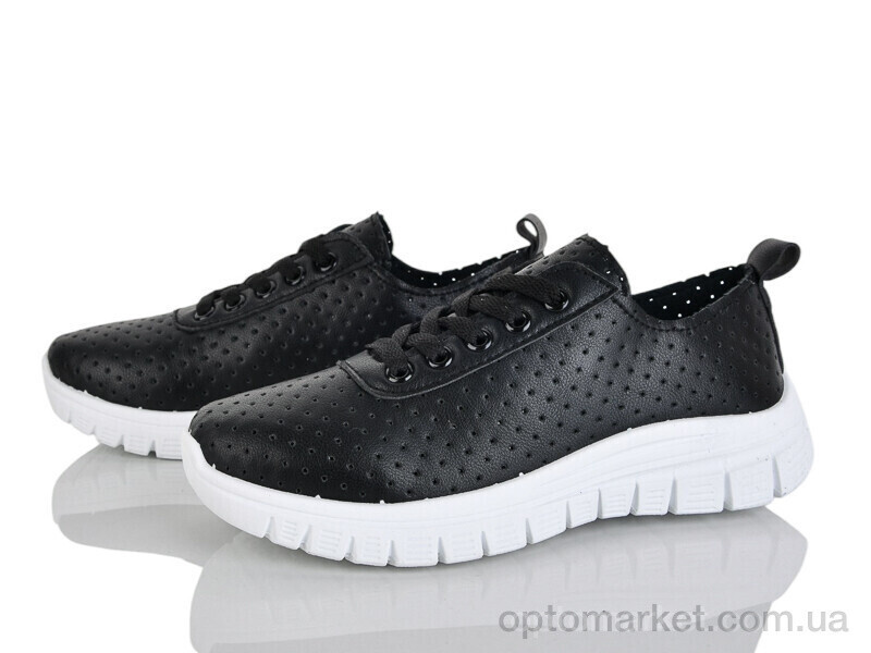 Купить Кросівки жіночі 243-36 Бабочка-Mengfuna-AESD чорний, фото 2