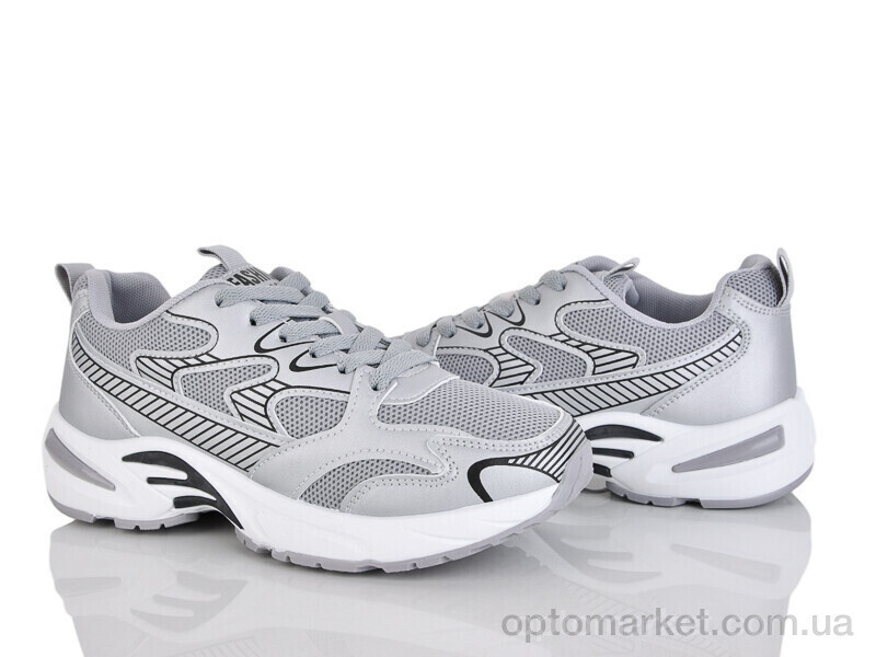 Купить Кросівки жіночі 245-73 Бабочка-Mengfuna-AESD сірий, фото 2