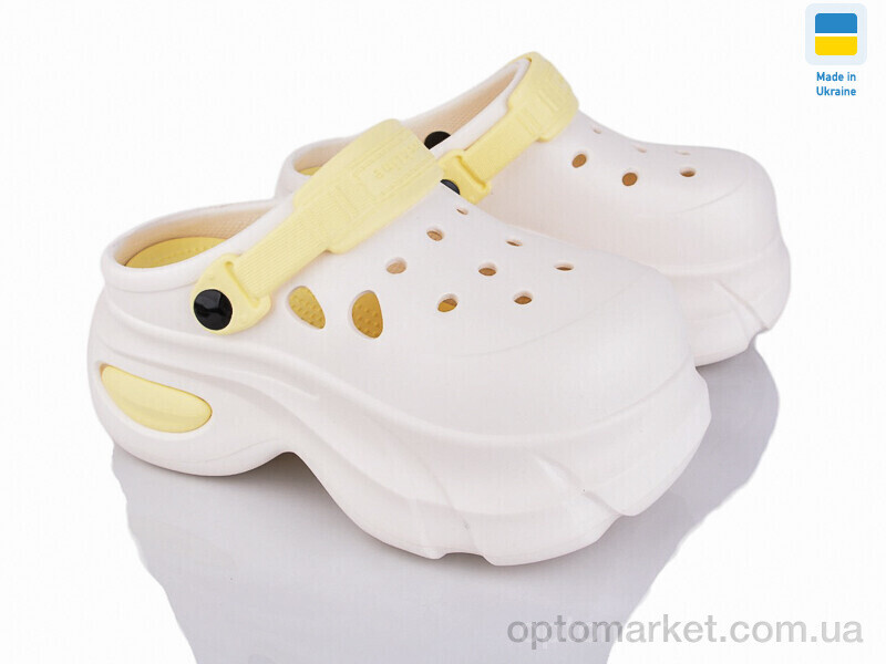 Купить Крокси жіночі 24506-392 Luck Line бежевий, фото 2