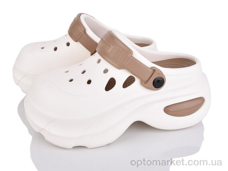 Купить Крокси жіночі 24506-396 Luck Line бежевий, фото 2