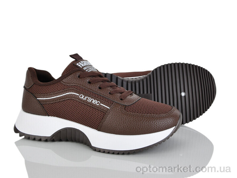 Купить Кросівки жіночі 248-110 Бабочка-Mengfuna-AESD коричневий, фото 2