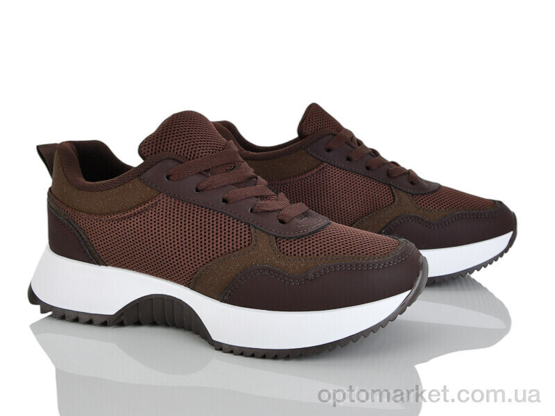 Купить Кросівки жіночі 248-122 Бабочка-Mengfuna-AESD коричневий, фото 2