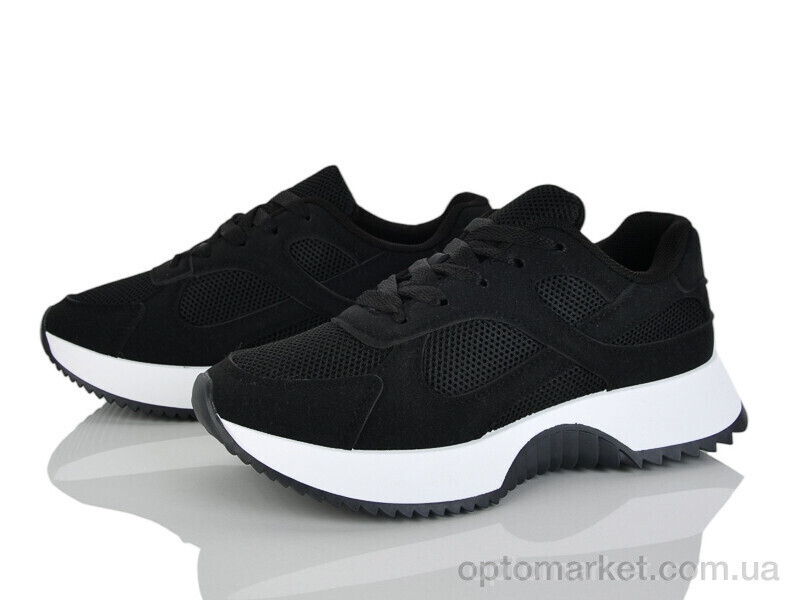 Купить Кросівки жіночі 248-123 Бабочка-Mengfuna-AESD чорний, фото 2