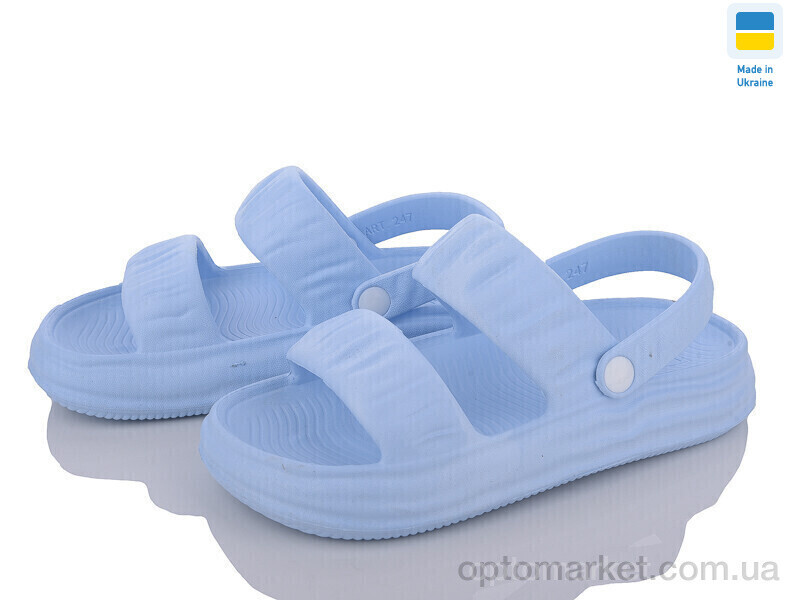 Купить Босоніжки жіночі 248 ірис Dago блакитний, фото 2