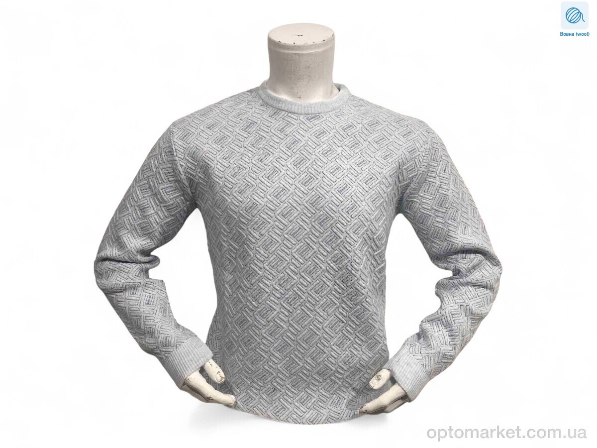 Купить Светр чоловічі 25010 сірий Kameni сірий, фото 2