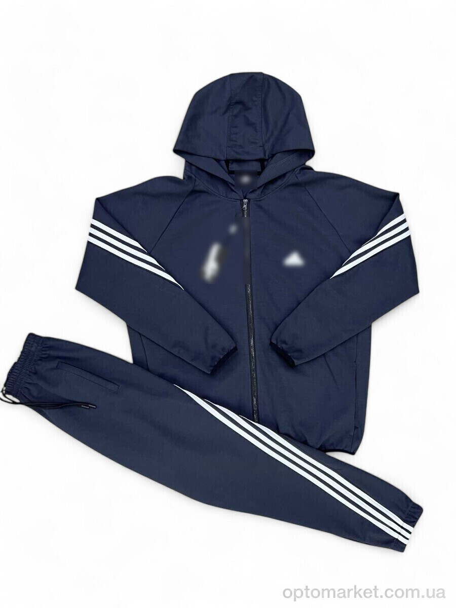 Купить Спортивний костюм чоловічі 251 синій A.idas синій, фото 3