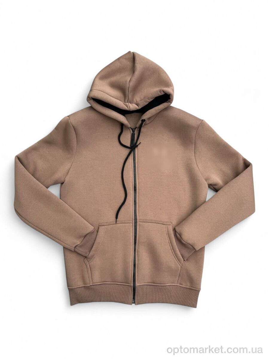 Купить Кофта чоловічі 2516-1 brown U_A.mo.r коричневий, фото 3