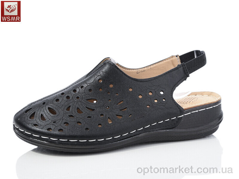 Купить Туфлі жіночі 2522-1 WSMR чорний, фото 2