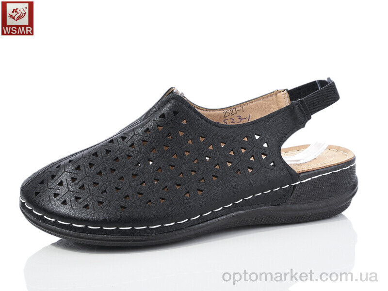 Купить Туфлі жіночі 2523-1 WSMR чорний, фото 2