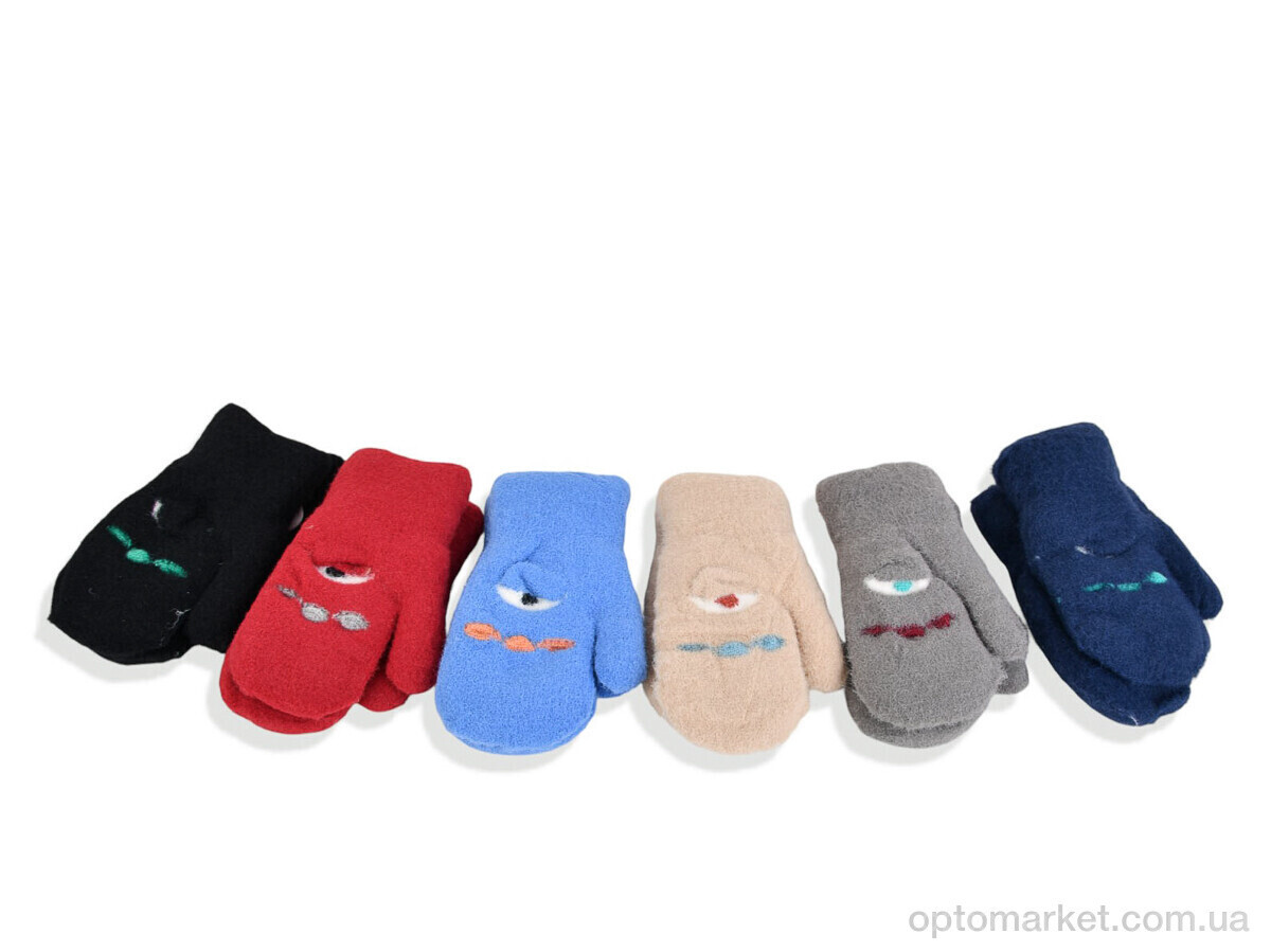 Купить Рукавиці дитячі 2524 (2-3) mix Rubi мікс, фото 3