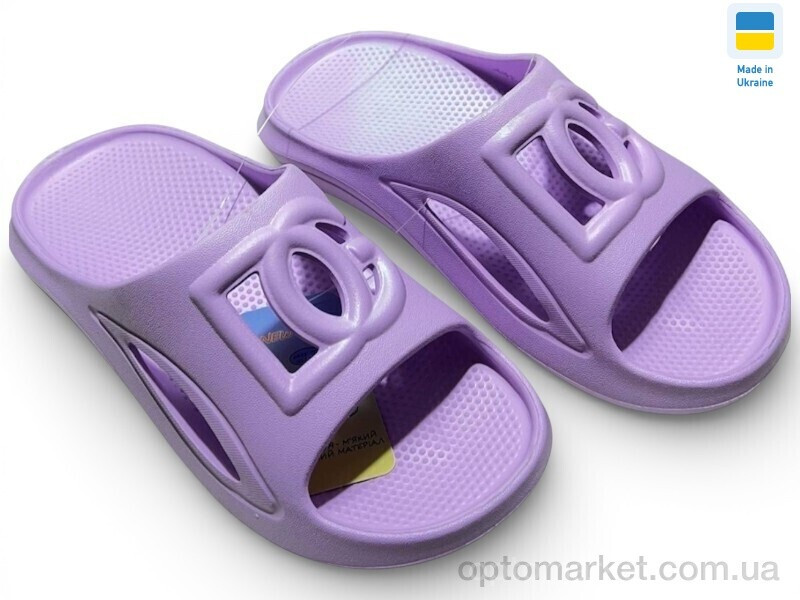 Купить Шльопанці жіночі 253 лаванда Dago фіолетовий, фото 2