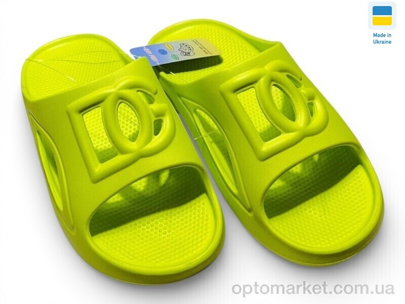 Купить Шльопанці жіночі 253 лайм Dago зелений, фото 2