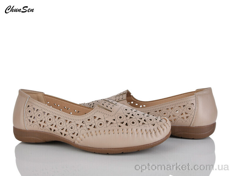 Купить Туфлі жіночі 2550-12 Shun Sen коричневий, фото 2