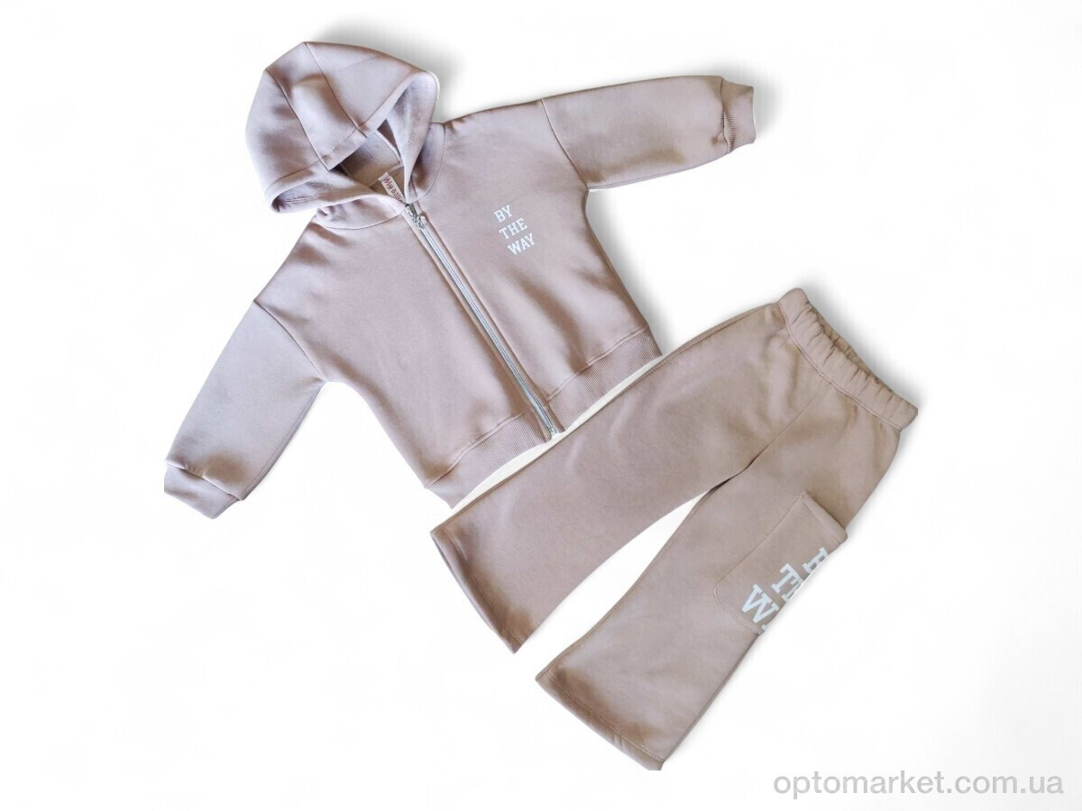 Купить Комплекти дитячі дитячі 259285 пудра батнік-штани MyBella Kids рожевий, фото 2