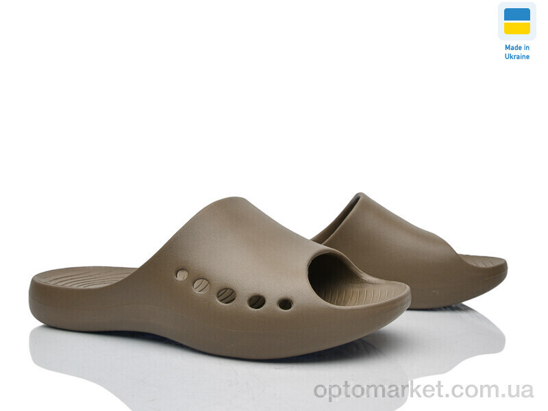 Купить Шльопанці дитячі 26-25792-365 Luck Line хакі, фото 3