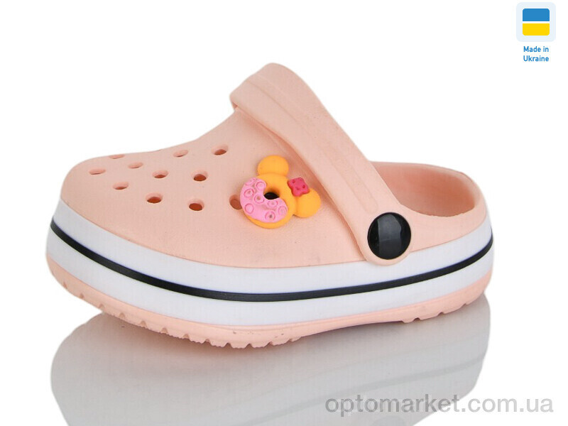 Купить Крокси дитячі 26-3102-207 Luck Line бежевий, фото 2
