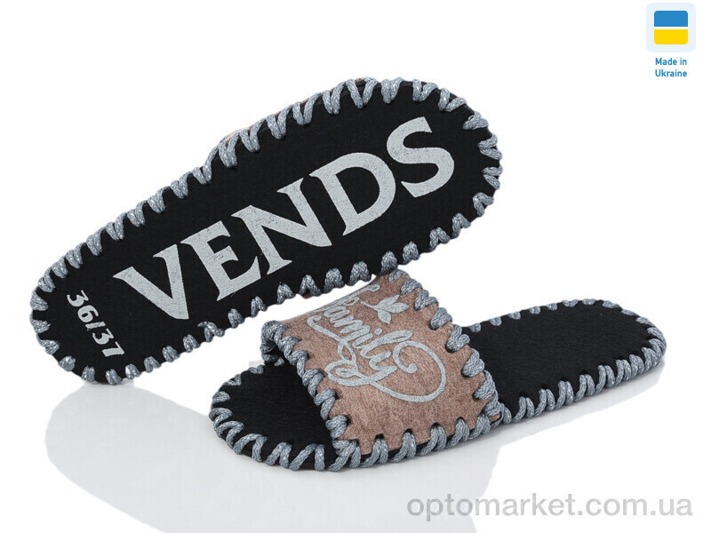 Купить Капці жіночі 265W бежевий Vends коричневий, фото 4