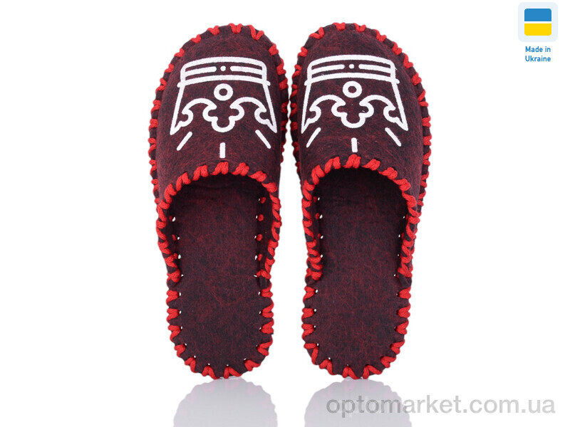 Купить Капці жіночі 269W бордо Vends бордовий, фото 4