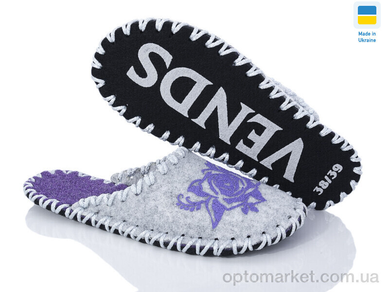 Купить Капці жіночі 271W сірий Vends сірий, фото 4