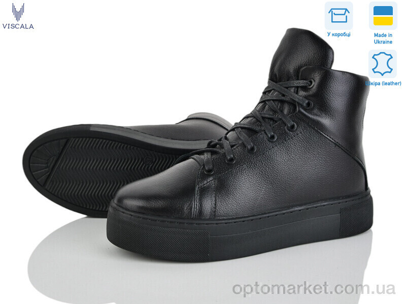 Купить Черевики жіночі 27216 ч.VLZ А4ч.к. Viscala чорний, фото 2