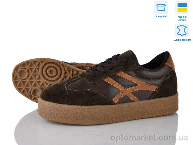 Купить Кросівки жіночі 2730-2024-28 Tamei коричневий, фото 2