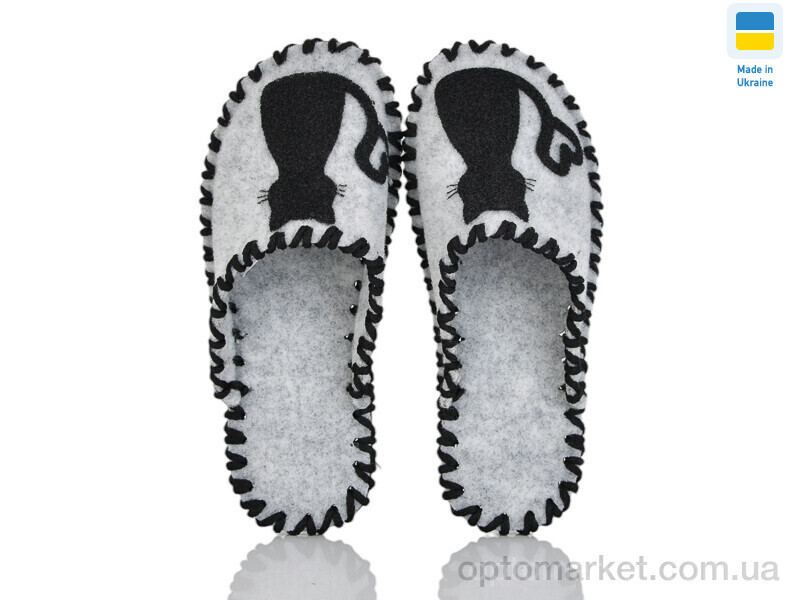 Купить Капці жіночі 276W сірий Vends сірий, фото 4