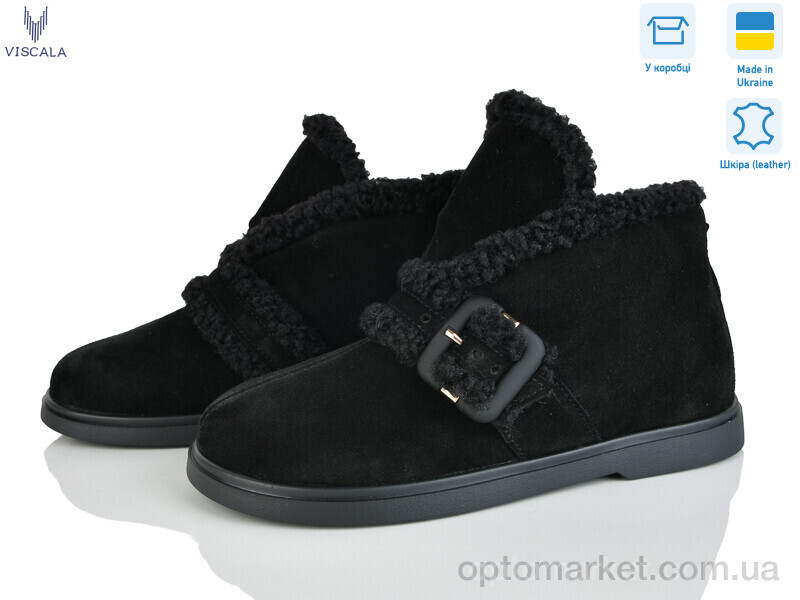 Купить Черевики жіночі 27779-1 чорний VL Viscala чорний, фото 2