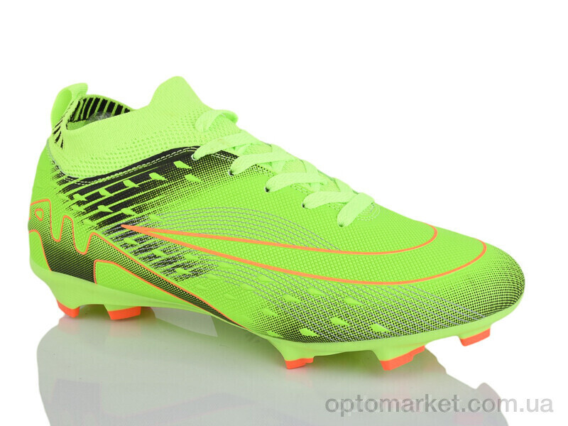 Купить Футбольне взуття чоловічі 278V Caroc зелений, фото 2