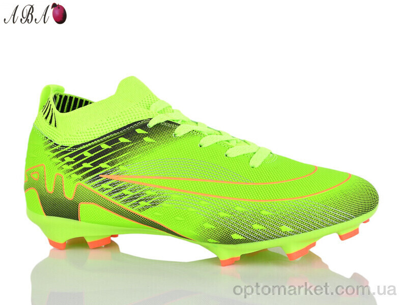 Купить Футбольне взуття дитячі 278V Caroc зелений, фото 2