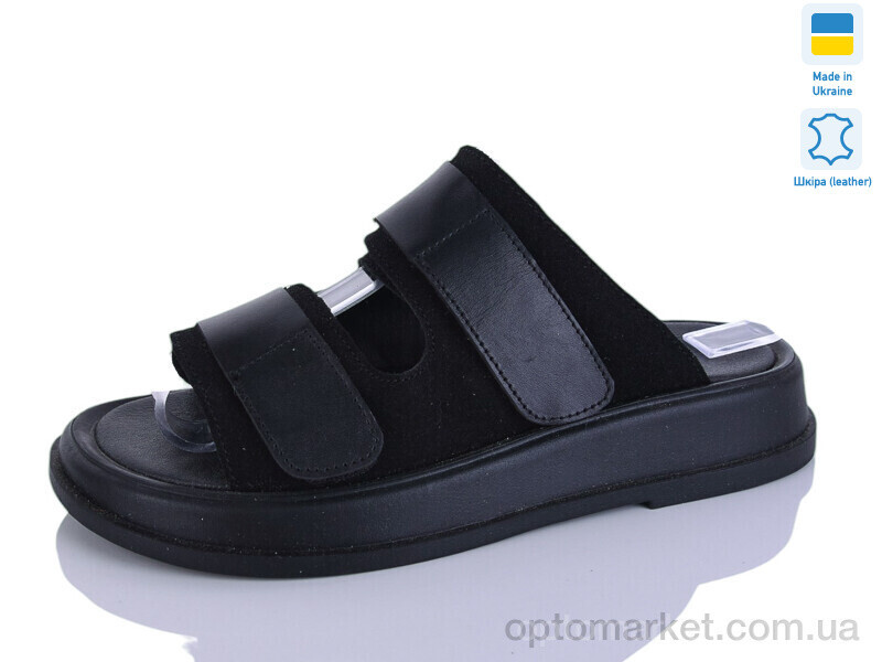 Купить Шльопанці жіночі 28-31 Mermaid чорний, фото 2