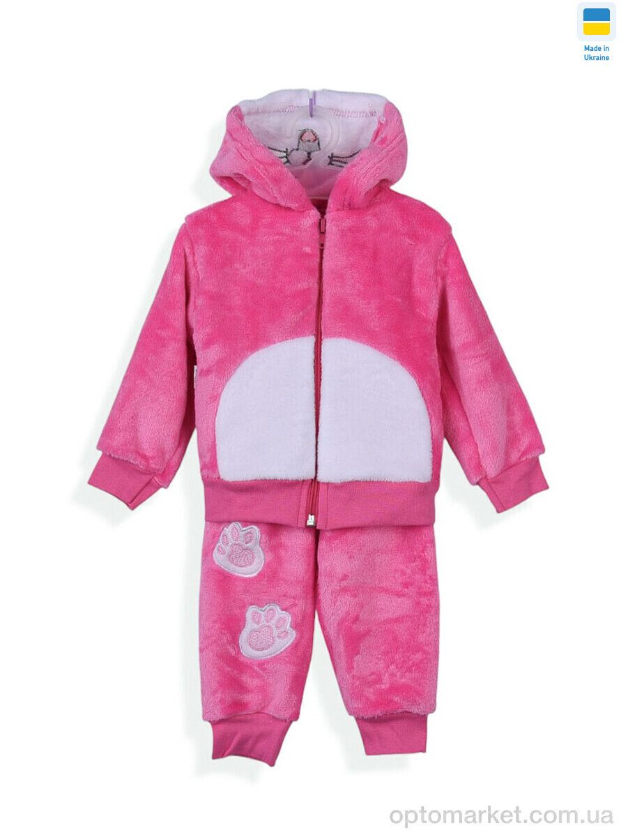 Купить Комплекти дитячі дитячі 29183 рожевий батнік-штани Kir15 рожевий, фото 4