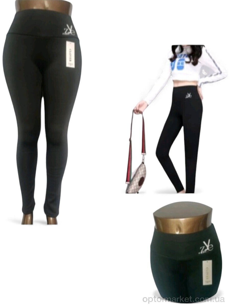 Купить Лосини жіночі 2919 чорний Sport style чорний, фото 2