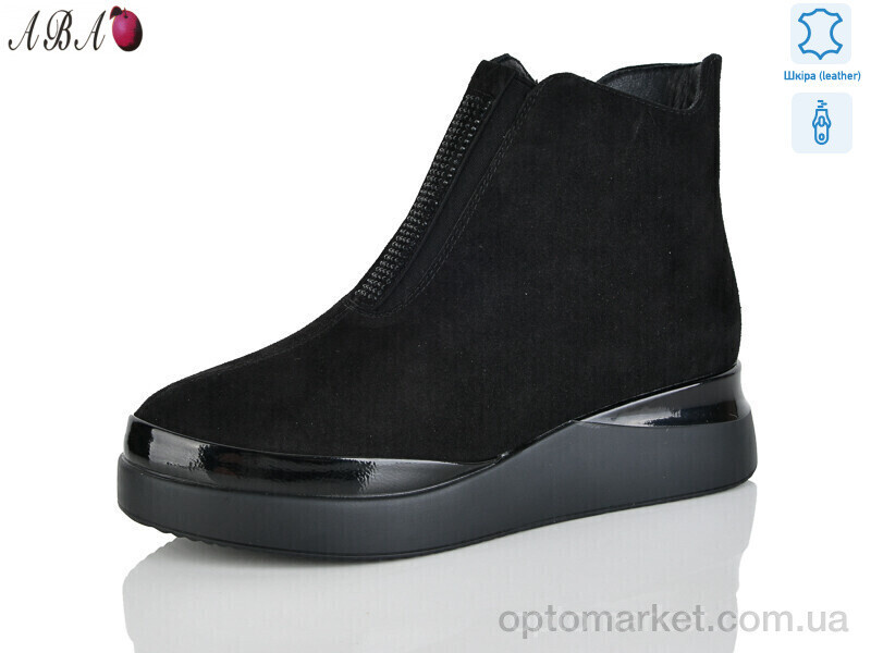 Купить Черевики жіночі 2ABA703-5 Yimeili чорний, фото 2