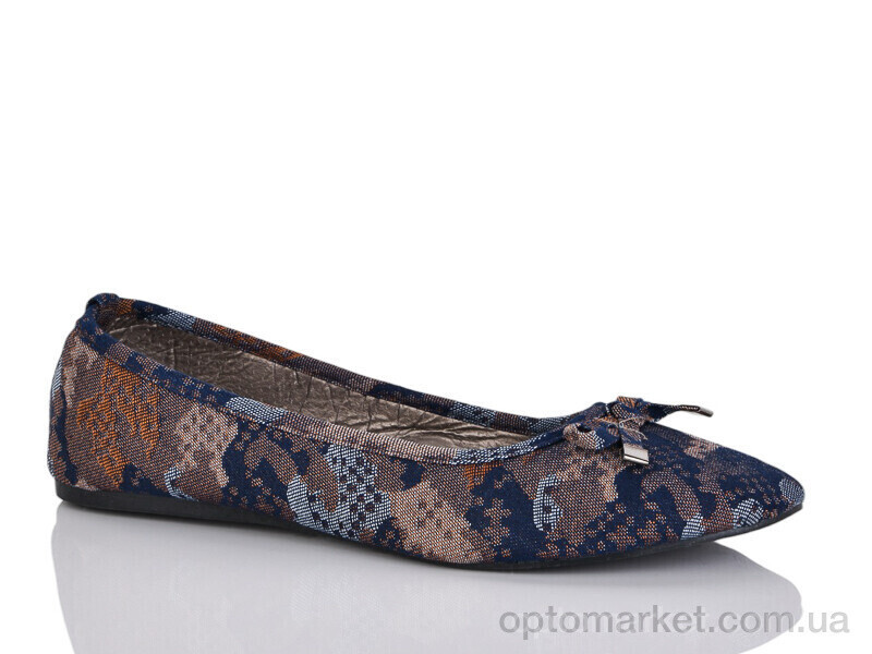 Купить Балетки жіночі 3-600 Lion коричневий, фото 2