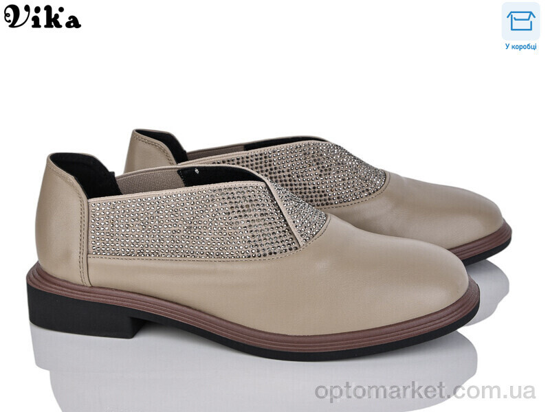 Купить Туфлі жіночі 300-2 Vika коричневий, фото 2