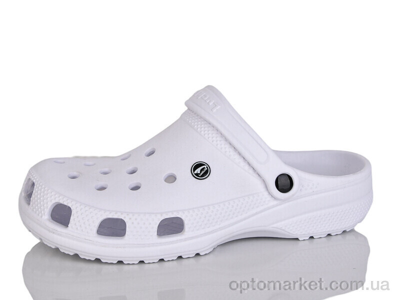 Купить Крокси чоловічі 3001-477 Luck Line білий, фото 2