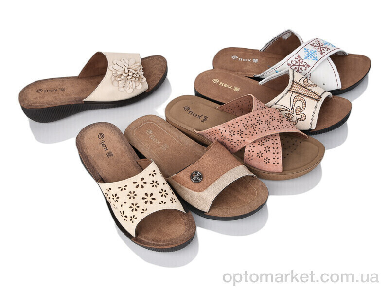 Купить Шльопанці жіночі 3002-12 mix Flex мікс, фото 2