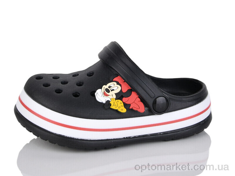 Купить Крокси дитячі 3002-241B Luck Line чорний, фото 2