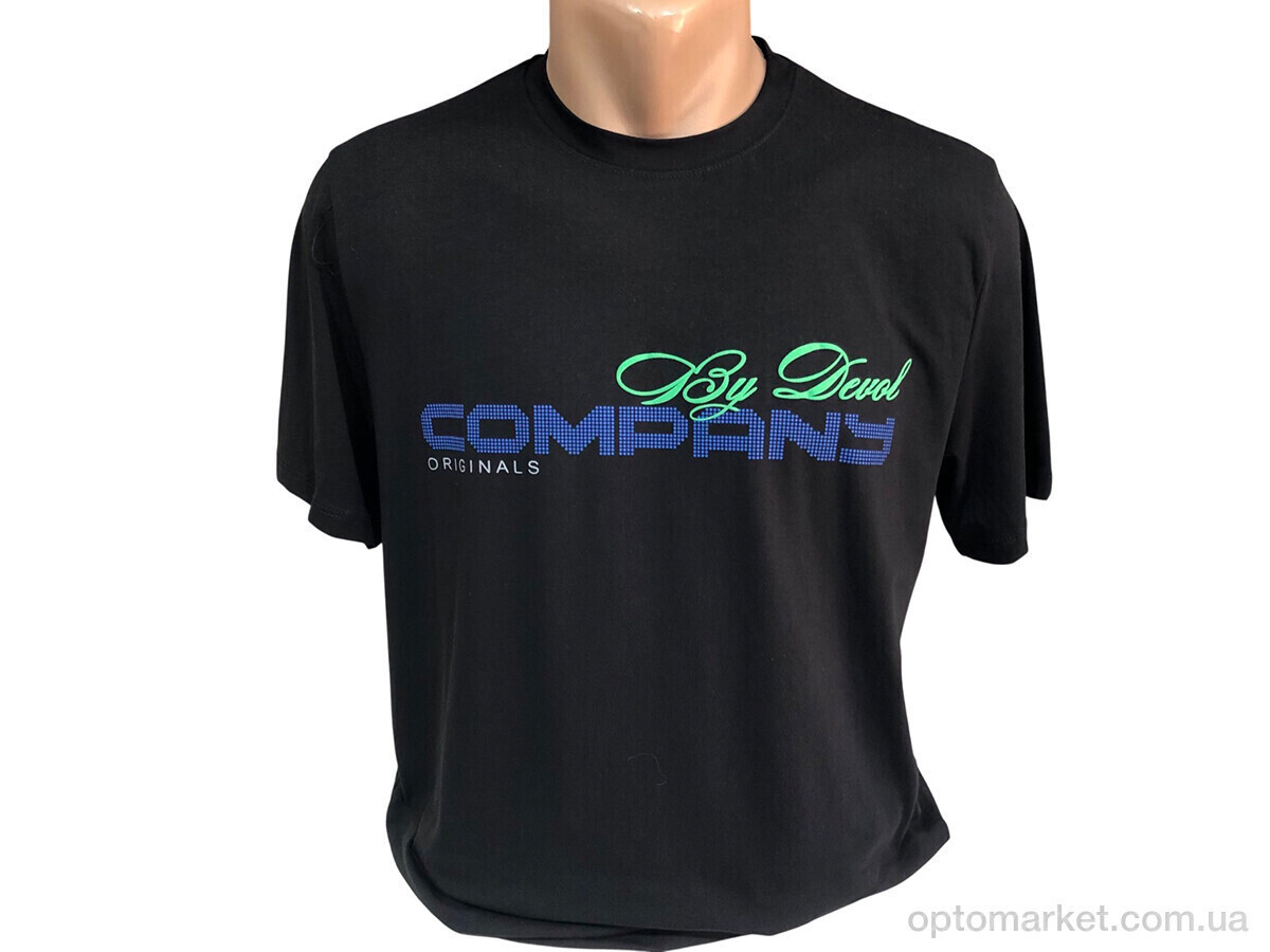 Купить Футболка чоловічі 3004 чорний Devoll чорний, фото 2