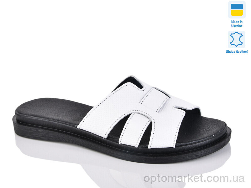 Купить Шльопанці жіночі 301-1 б.пр.к. Sali білий, фото 2