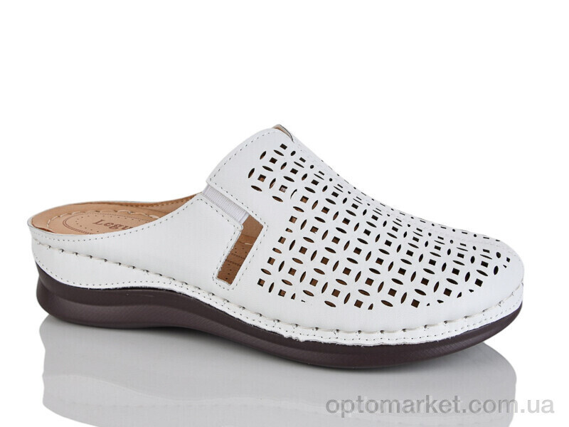 Купить Сабо жіночі 302-2 Leguzaza білий, фото 2