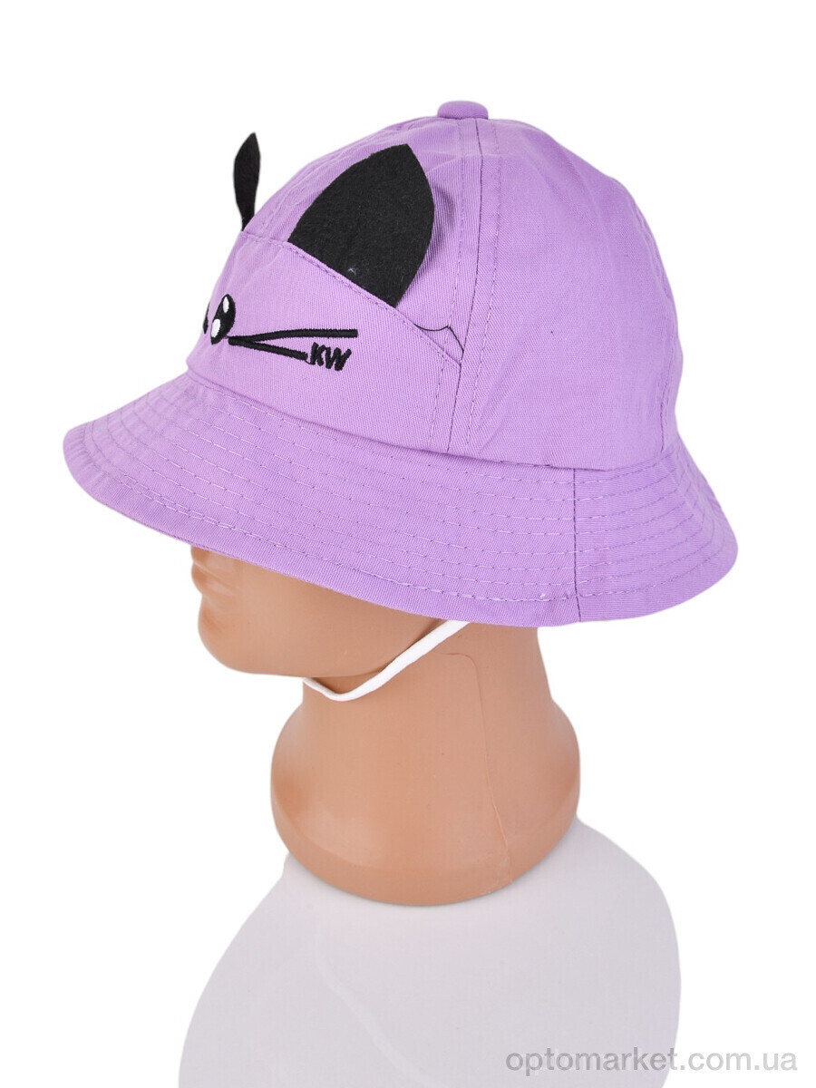Купить Панама дитячі 3021-2 violet RuBi фіолетовий, фото 2