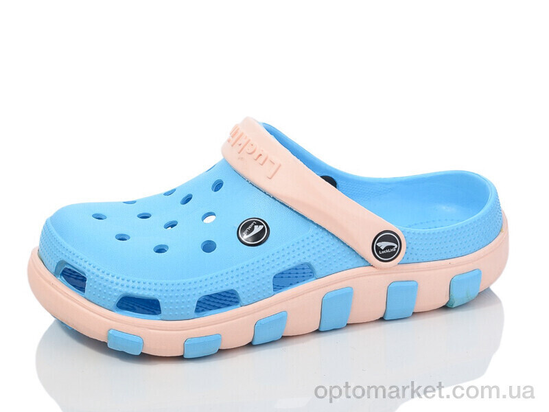 Купить Крокси жіночі 3021-273 Luck Line блакитний, фото 2